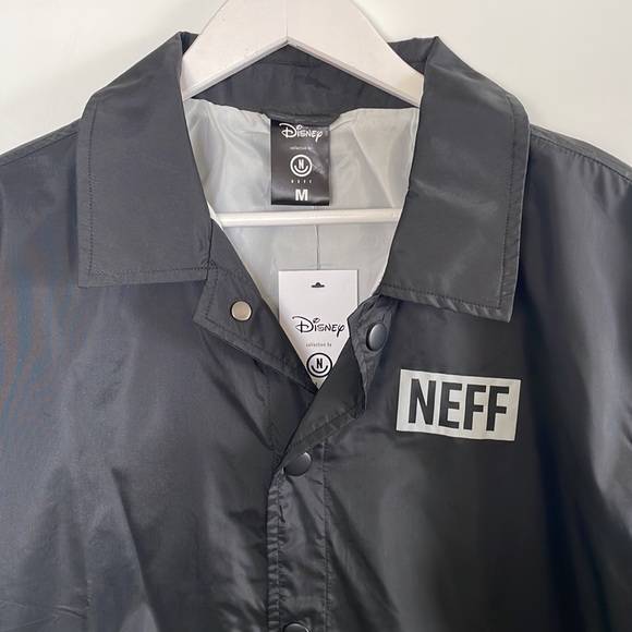 Disney X Neff Mickey Mouse Graphic Coaches Jacket SZ M - Picture 4 of 15